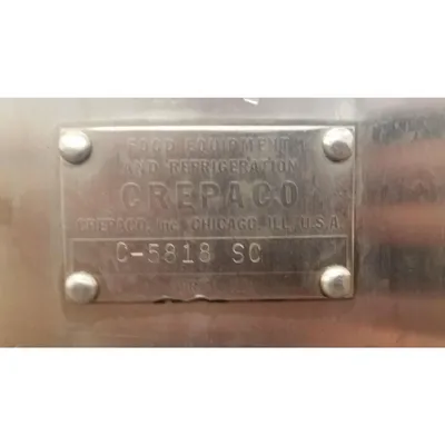 Used Crepaco Stainless Steel Plate Type Heat Exchanger