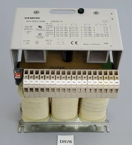 Used Siemens 4AV3002-2AB Transformers | J&J Industrial Supply #498635