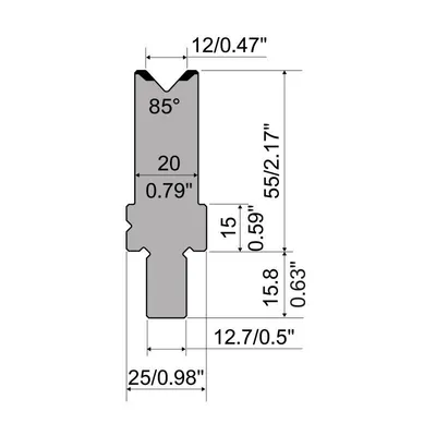 ROLLERI ASD55.12.85 Dies | FERRIC Machinery, Inc. (2)