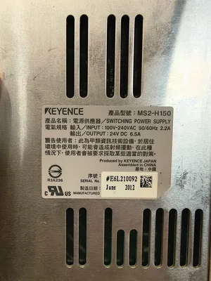 KEYENCE MS2-H150 PLC Power Supplies | ESS Industrial Equipment Sales (4)