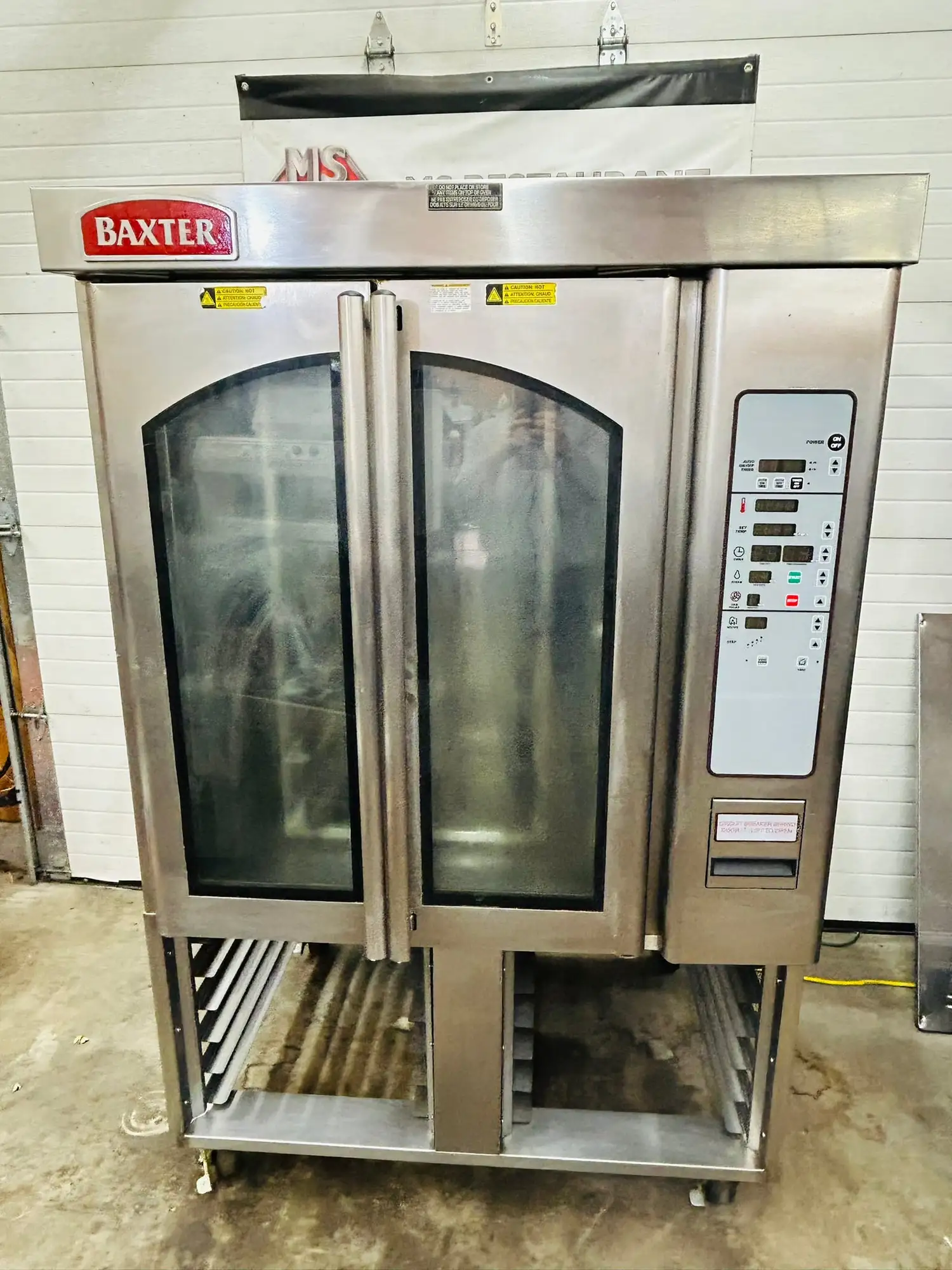 Baxter OV310G Mini Rotating Rack Oven Fully Refurbished Tested and Working
