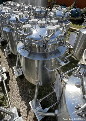 Used Industrial Precision Stainless Tank, Board Rated.