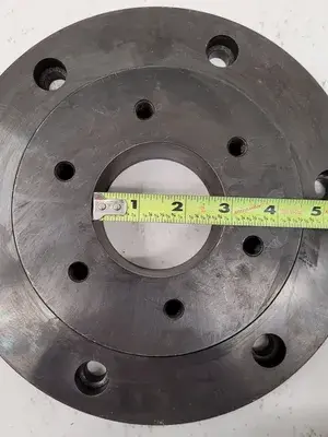 USED BUCK 10" CHUCK BACK PLATE
