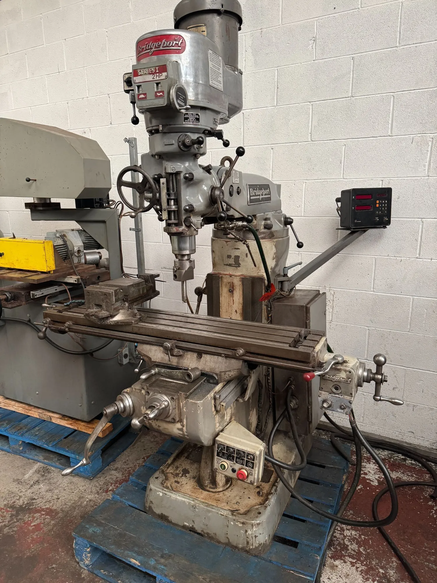 USED BRIDGEPORT 1-1/2 HP