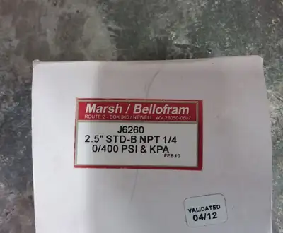 NEW MARSH/BELLOFRAM J6260