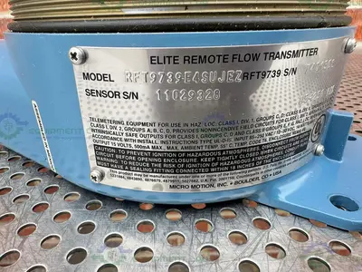 Used MICRO MOTION RFT9739E4SUJEZ ELITE REMOTE FLOW TRANSMITTER 85-250 VAC Misc Electrical & Power Parts California US | Equipment Lab #1287280