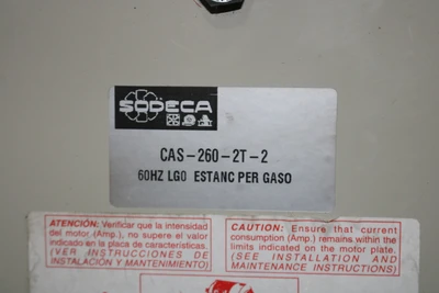 Used SODECA CAS-260-2T-2 Blowers | Industrial Parts R Us Inc. #366742