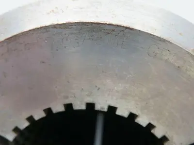 ACME Hardinge Serrated Grip Collet 2-3/32" x 2-5/8" Round 2.094"