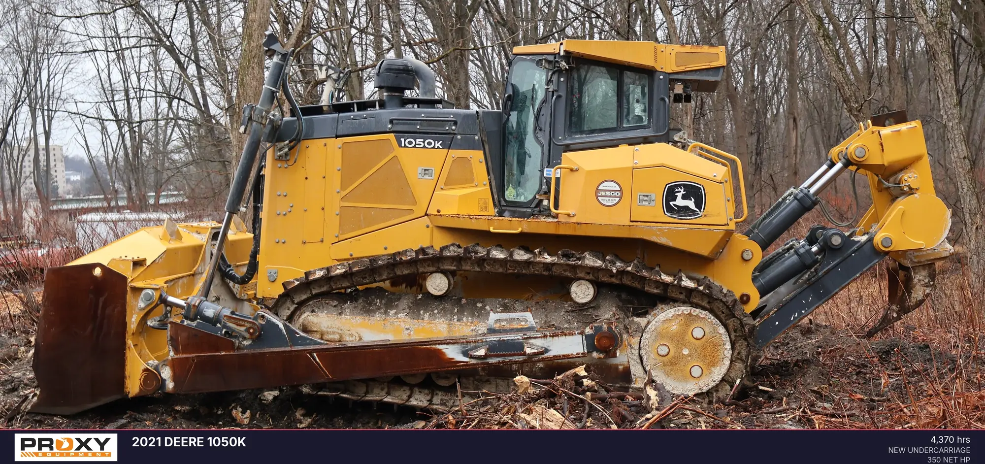 Used 2021 DEERE 1050K Bulldozers Pennsylvania US | Proxy Equipment #1382901