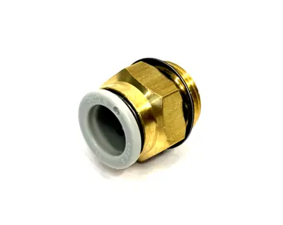 KQ2H10-U03A | SMC  Pneumatic One-Touch Fitting 10mm Tube O.D. G 3/8" LOT OF 10 - New Other