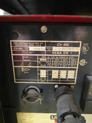 LINCOLN ELECTRIC CV-400 Welder | ESS Industrial Equipment Sales (9)