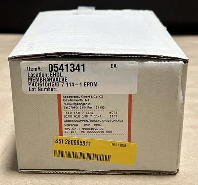 NEW Gemu 610-15D-7-1141