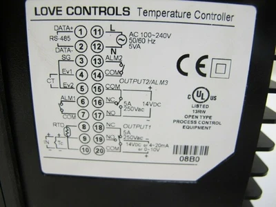 USED PARTLOW 8538-20