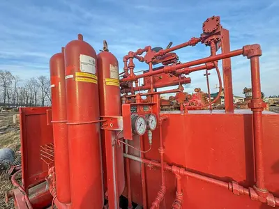 Used COMMANDER SPEEDFLO ACCUMULATOR UNIT Hydraulic Power Units Pennsylvania US | East West Machinery & Drilling #1417853