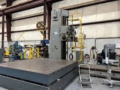 GIDDINGS & LEWIS 360-F Horizontal Floor Type Boring Mill