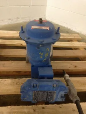 Neles Jamesbury  2"-150 V-Ball Control Valve