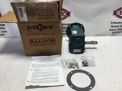 Dodge Tigear 202Q10L56 Right Angle Gear Reducer 10:1