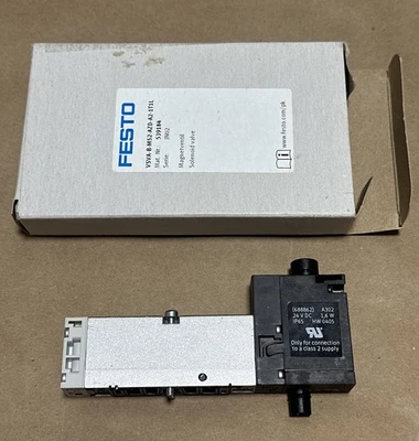 New | in-Stock Festo 539184 Valves/Fittings Indiana US | J&J Industrial Supply #512765