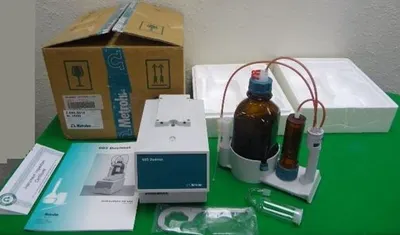 QTY. 2. METROHM 685 DOSIMAT, MODEL: 1.685.0010, S/...