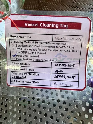 Used CHEMGLASS 10 LITER JACKETED PROCESS REACTION VESSEL Glassware - Other California US | Equipment Lab #1407301