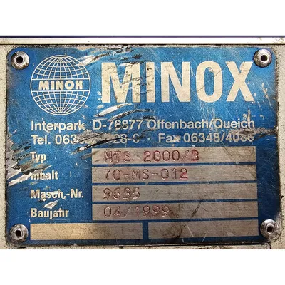 Used MINOX MTS2000/3 Circular Screeners West Virginia US | JM Industrial #491383