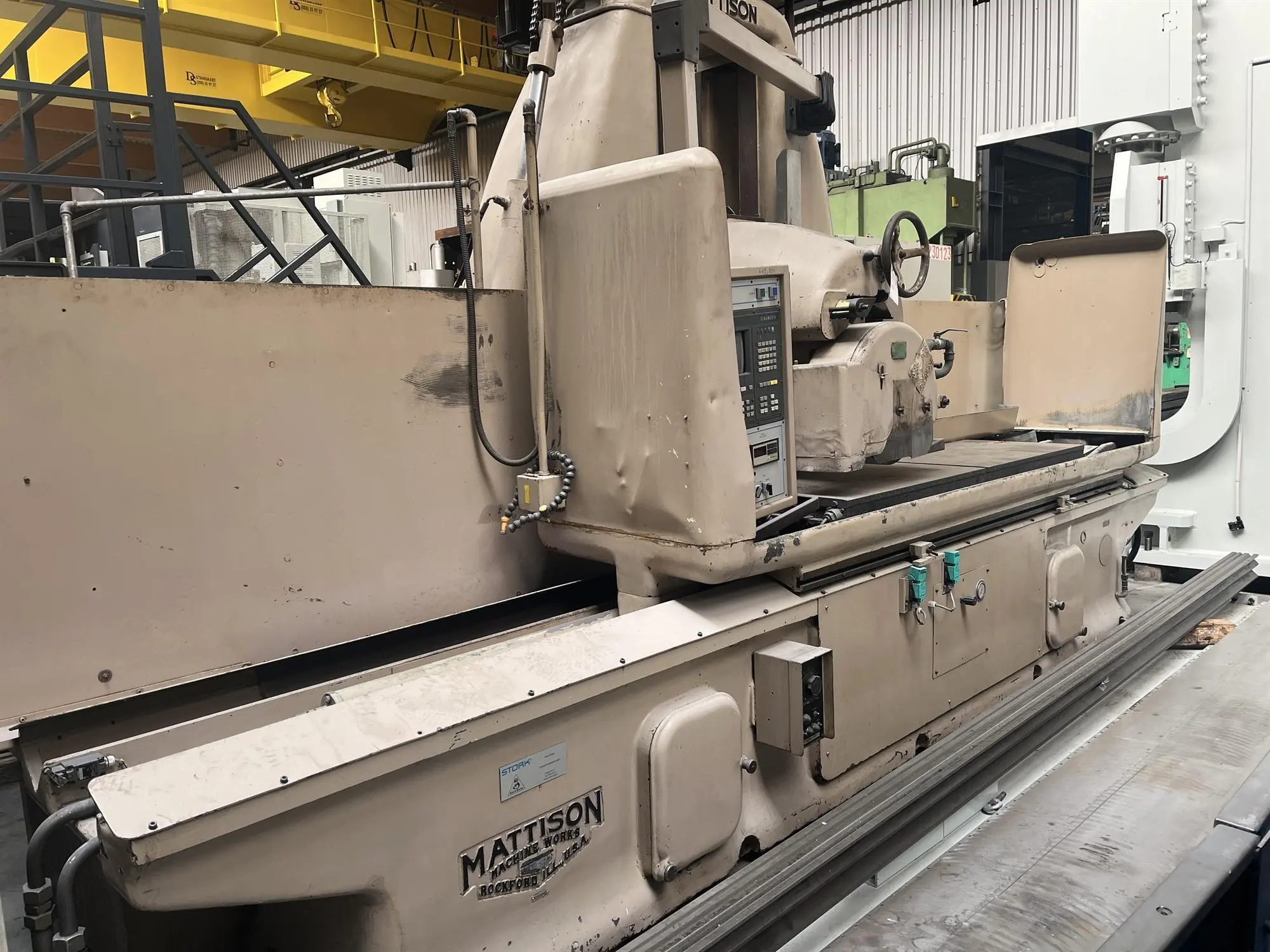 USED MATTISON 2100 X 700 MM CNC