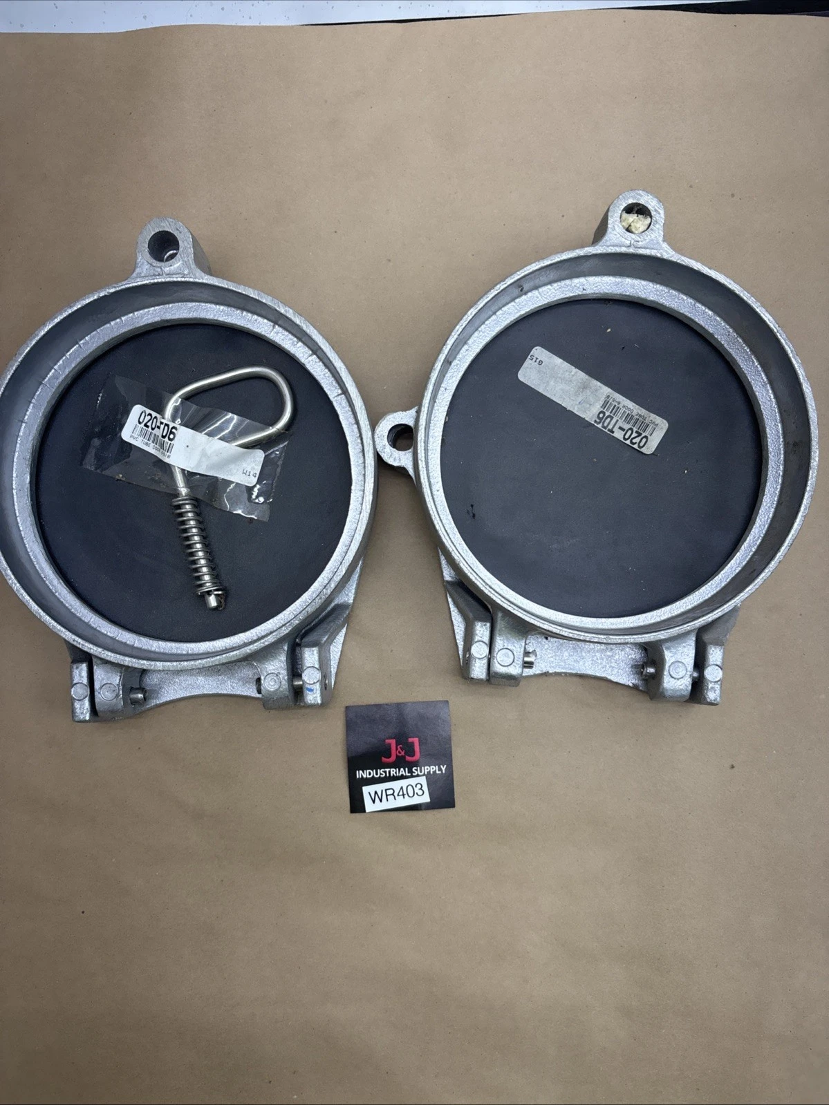 Lot Of (2)PVC Tube Door 6-5/8” 020-TD6 Fast Shipping Warranty.