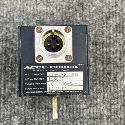 Used Accu Coder 715-1-S NEG Encoders California US | Davliegogo LLC #1706889