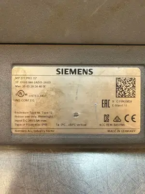 Siemens 6AV6644-2AB01-2AX0 / 6AV6 644-2AB01-2AX0 (9.6.3)