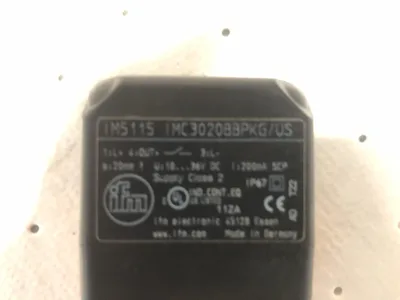 USED IFM ELECTRONIC IM5115 / IMC3020BBPKG/US-100-DPS