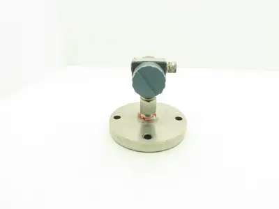 Foxboro 841GM-B Pressure Transmitter 3" Flange 12.5-36VDC 0-100PSI 0-80" H20