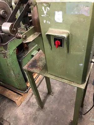 3032-150 Buhler (GERMANY) 2-HI Precision Power Wire Rolling Mill with Take Up & Pay Off