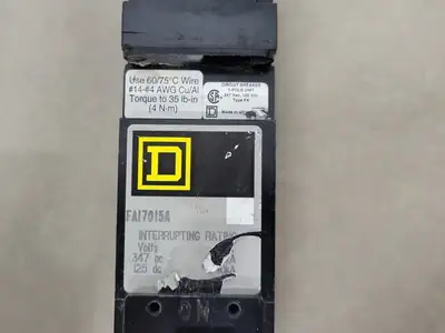 USED SQUARE D FH17015A