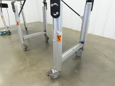 Dorner 2200 Portable Belt Conveyor 8'L x 21.25"W Variable Speed 115V 130FPM