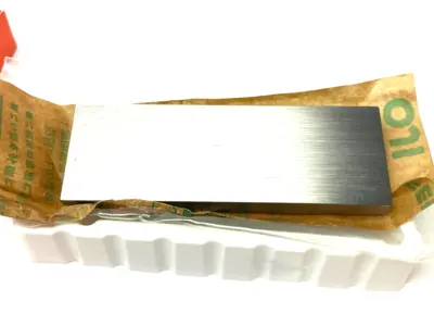 USED MITUTOYO RECTANGULAR GAGE BLOCK 100MM ASMEK/YJ