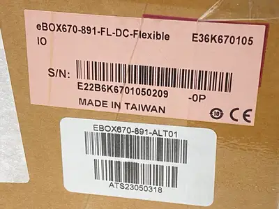 NEW AXIOMTEK EBOX670-891-FL-DC