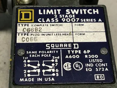 USED SQUARE D 9007-C66B2