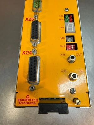 *3138 Baumuller BUS 6v Servo Drive USIP BUS 6V S304024204 00344893 M06 (5.5.3)