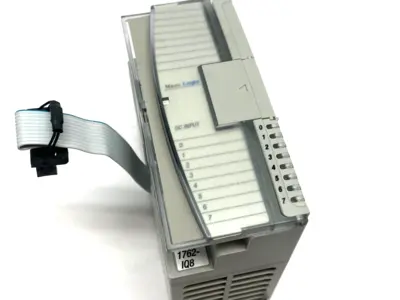 USED ALLEN-BRADLEY SER. A MICROLOGIX 8-POINT SINK/SOURCE INPUT MODULE REV. D