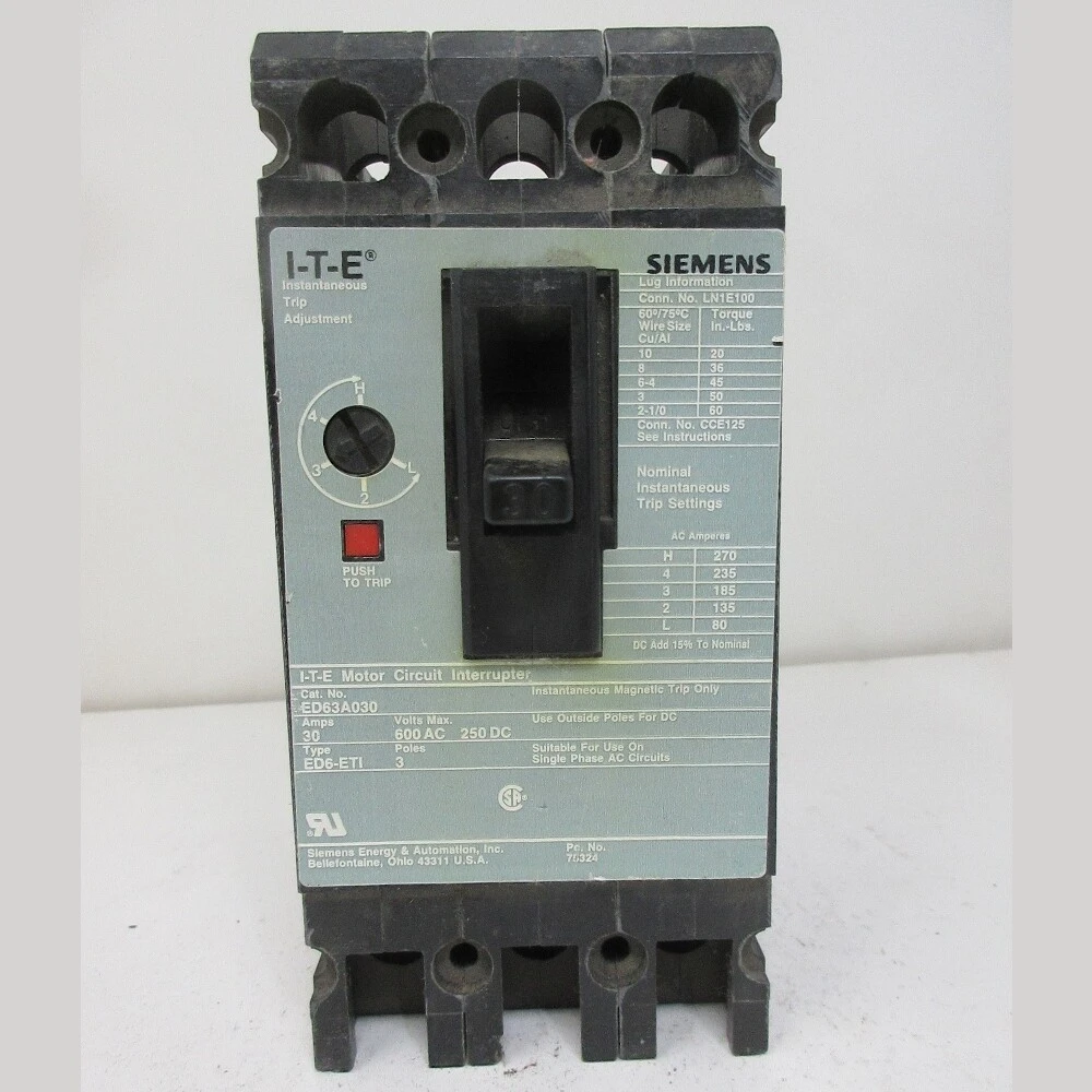ITE-Siemens ED 30 Amp Breaker