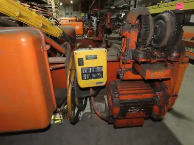 Cleveland Tramrail P&H 5 Ton Double Girder Underhung Bridge Crane Hoist w/Remote