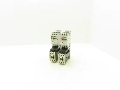 Fuji Elec BM3RSB-010 Manual Starter 6.3-10A Adj Overload w Contactor Lot of 2