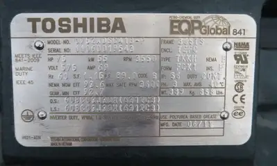 NEW TOSHIBA 0752XDSC41B-P