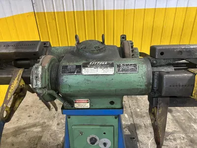 2,000 LBS X 12" LITTELL MODEL #20-12 DOUBLE END PULL OFF UNCOILER COIL REEL: STOCK #23712