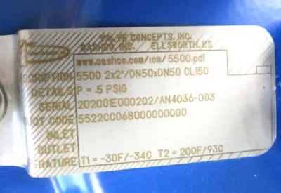 NEW Cashco 5522CC06B000000000