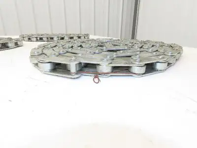ZMC 250 Conveyor Attachment Roller Chain 50mm Dbl Pitch 5 Piece Total 18.825m