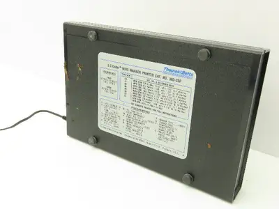 Thomas & Betts WD-25P E-Z-Coder Wire Marker Printer Tested & Working
