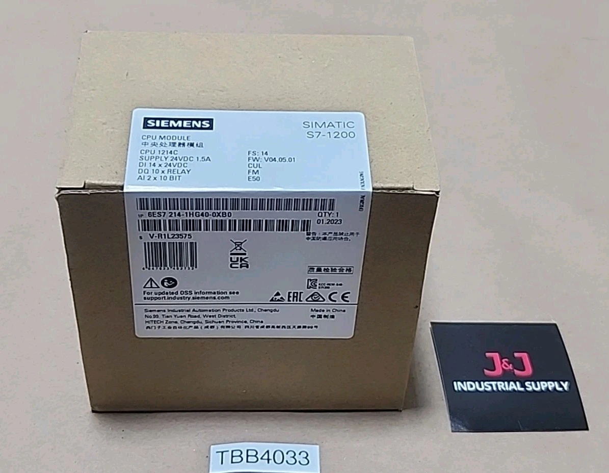 NEW Siemens 6ES7 214-1HG40-0XB0