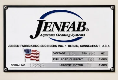 2013 JENFAB LJ Belt Washer Pass-Thru Washer | Benchmark Machine Tools (3)