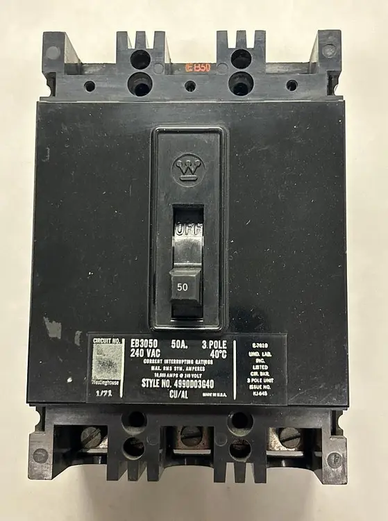 Used WESTINGHOUSE EB3050 Miscellaneous Equipment (Electrical & Power) Ohio US | Surplus Asset Holdings #1243407